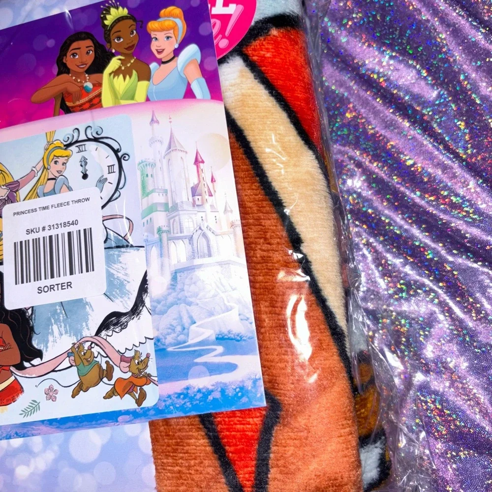Disney princess blanket